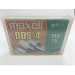 Maxell DDS4/DDS-4 DAT Data Tape/Cartridge 20/40GB HS-4/150S 4mm NEW SEALED