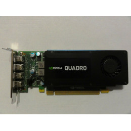 NVIDIA QUADRO K1200 4 GB GDDR5 Graphic Card PCI Express 2.0 x16 VCQK1200DP-PB Including 2 Adapter Cables